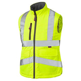 Leo Sandymere ISO 20471 Class 1 Bodywarmer BWL01 - Yellow - Customisable Hi-Vis Bodywarmers