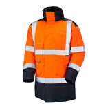 Leo Tawstock ISO 20471 Class 3 Anorak Jacket A01 - Orange Navy - Customisable Jacket