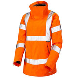 Leo Rosemoor ISO 20471 Class 3 Womens Breathable Jacket JL04 - Orange - Customisable Jacket