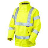 Leo Rosemoor ISO 20471 Class 3 Womens Breathable Jacket JL04 - Yellow - Customisable Jacket
