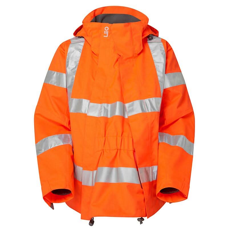 Leo Rosemoor Womenswith Maternity Expander C1 3 Jacket JL04/EX01 - Orange - Customisable Jacket