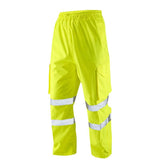 Leo Appledore ISO 20471 Class 1 Cargo Overtrouser L01 - Yellow - Customisable Trousers