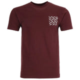 Tuffstuff Logo T Shirt 155 - BURGUNDY - Customisable Tops