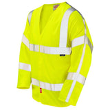 Leo Parkham ISO 20471 Class 3 LFS Sleeved Waistcoat S11 - Yellow - Customisable Hi-Vis Vest
