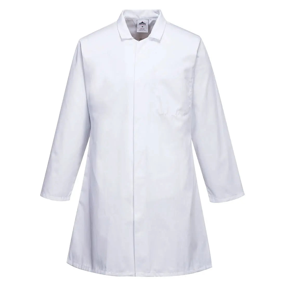 Portwest Food Industry 3 Pocket Coat 2206 - White - Customisable Jacket