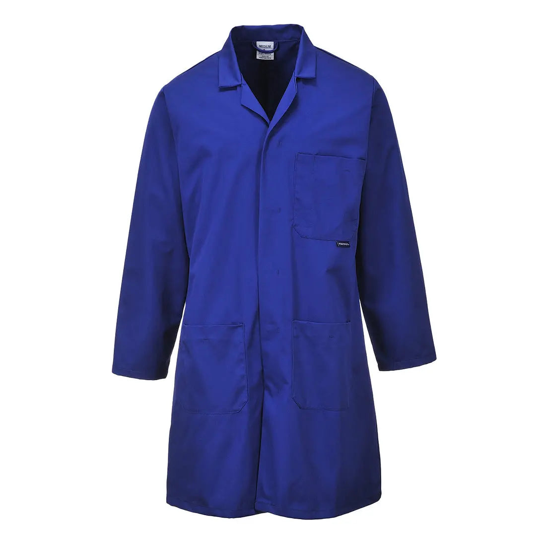 Portwest Standard Coat 2852 - Royal Blue - Customisable Jacket