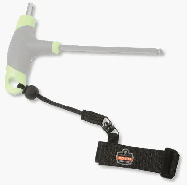 Ergodyne Wrist Tool Lanyard Ey3115 - Black - Customisable Lanyards