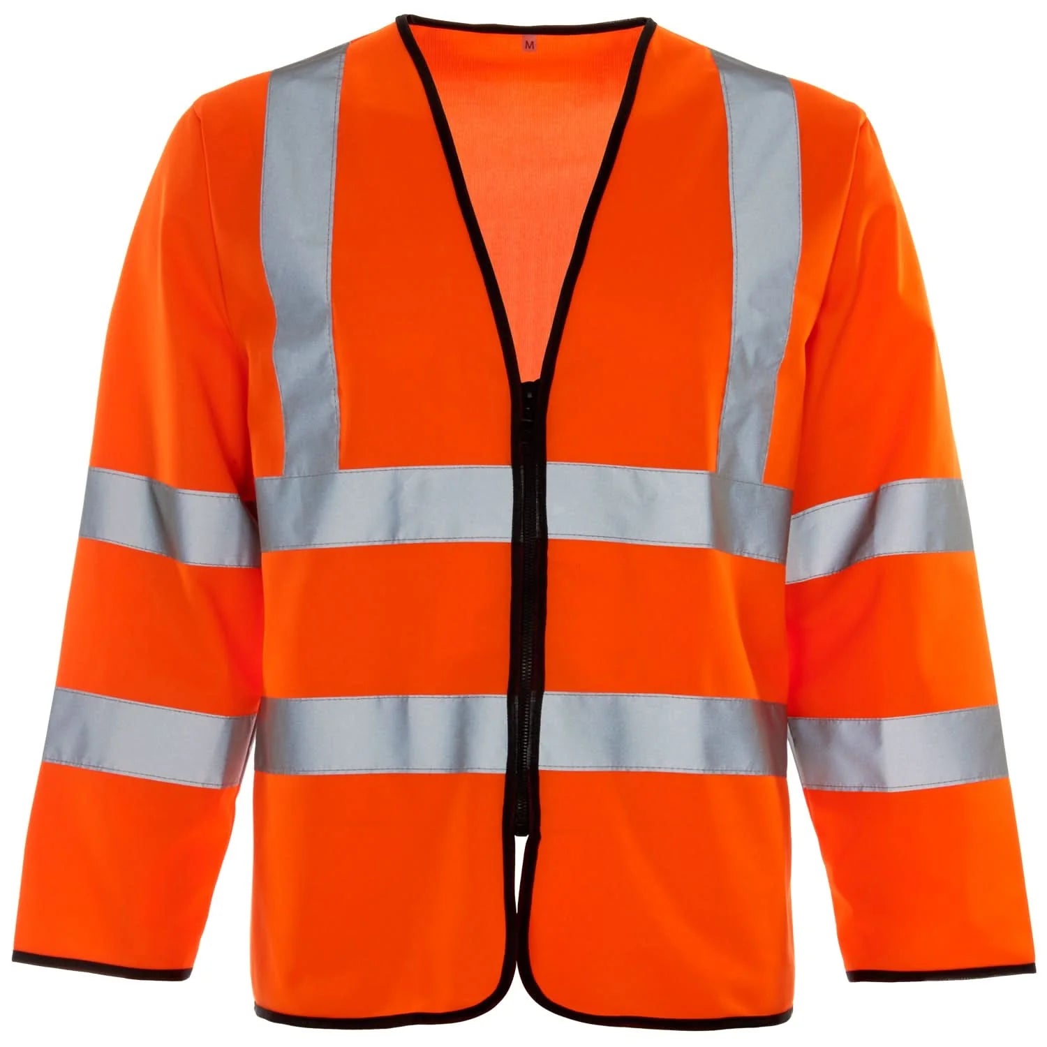 Supertouch - Hi Vis Long Sleeved Vest - Zip - H101 |  Supertouch