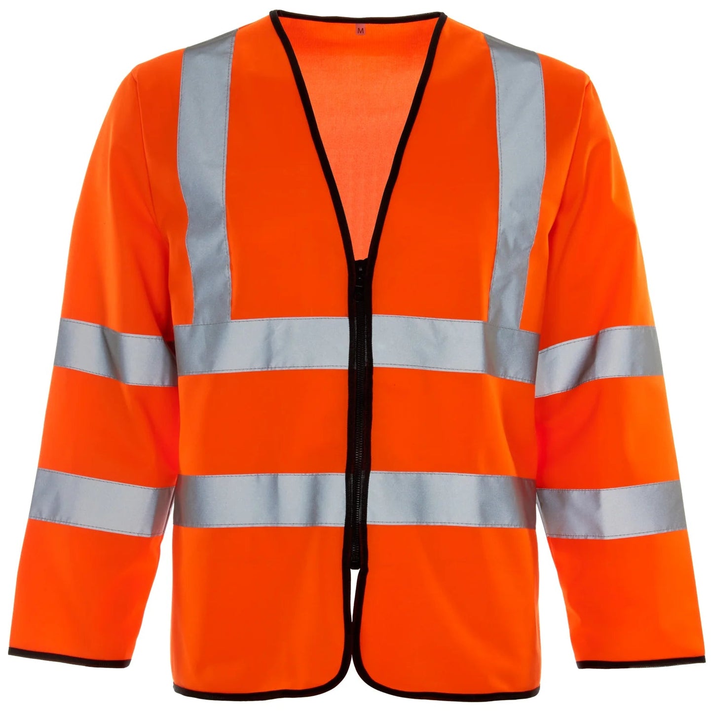 Supertouch - Hi Vis Long Sleeved Vest - Zip - H101 |  Supertouch