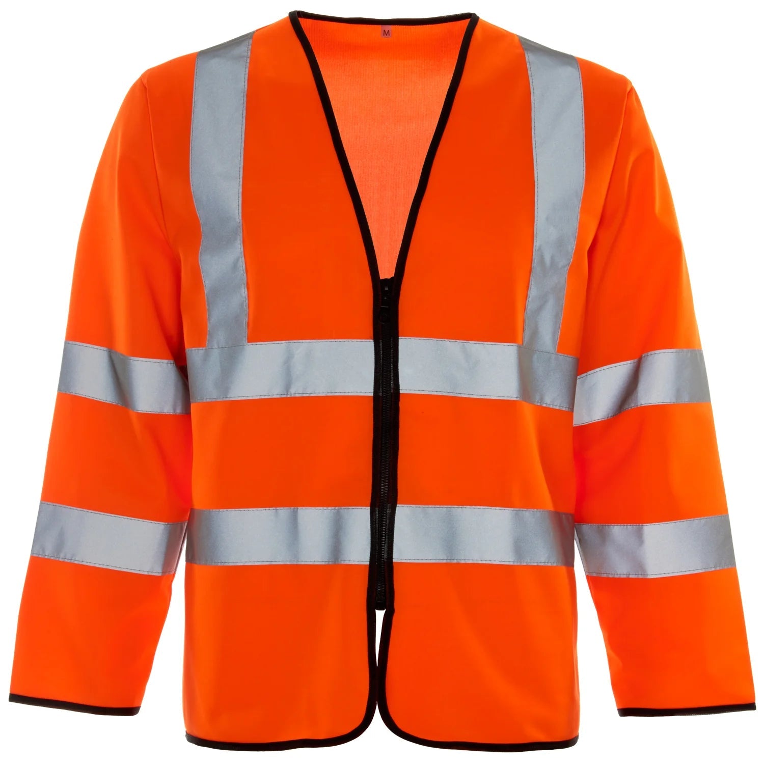 Supertouch - Hi Vis Long Sleeved Vest - Zip - H101 |  Supertouch