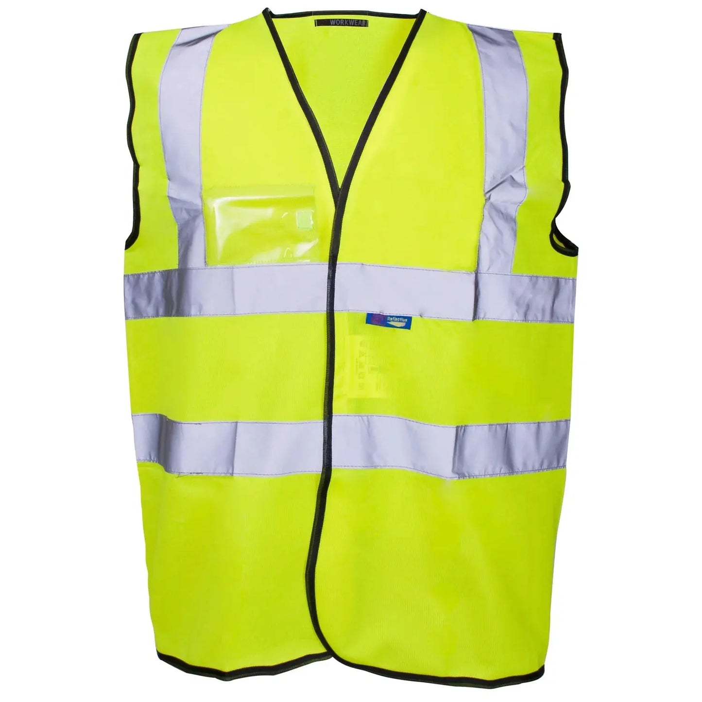 Supertouch - Hi Vis Vest - ID Pocket - Velcro - H105 |  Supertouch