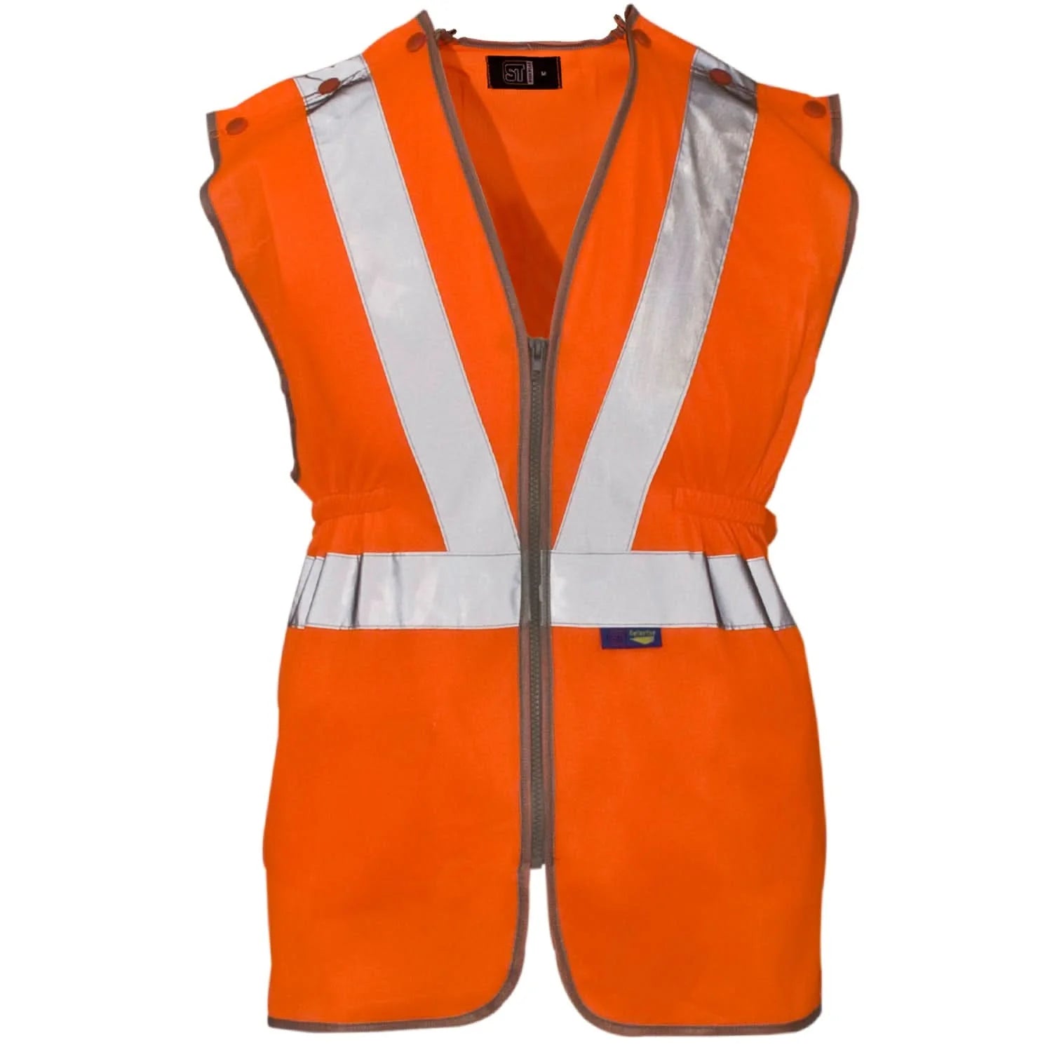 Supertouch - Hi Vis Polyester Long Tracker Vest - H92 |  Supertouch