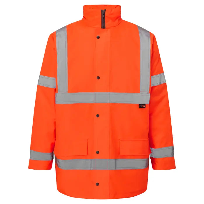 Supertouch - Hi Vis Standard Parka Orange - H32 - - Customisable Jacket