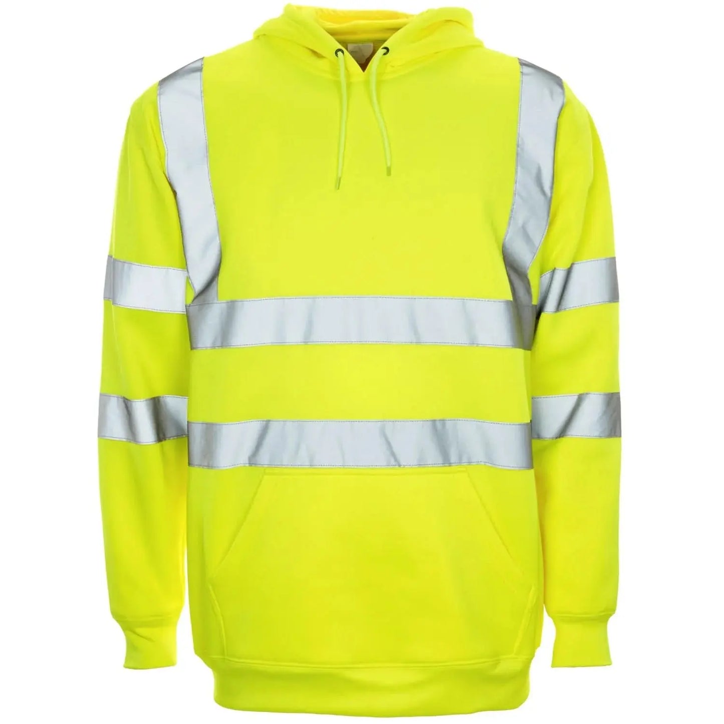 Supertouch - Hi Vis Hooded Sweatshirt - Yellow - H68 |  Supertouch