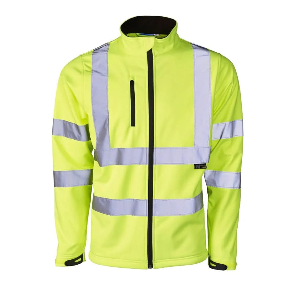 Supertouch - Hi Vis Softshell Jacket - 36SY |  Supertouch