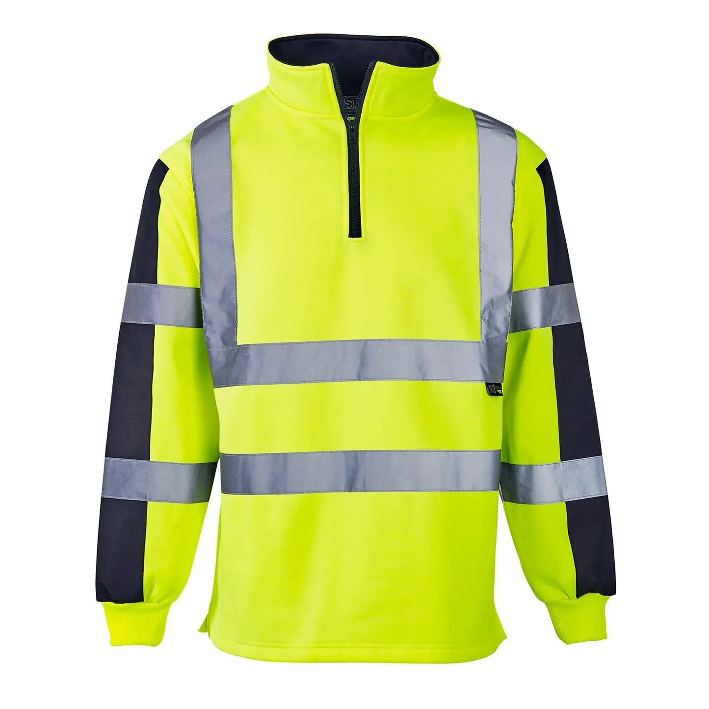 Supertouch - Hi Vis 2 Tone Orange Rugby Shirt - HVRS1Y |  Supertouch