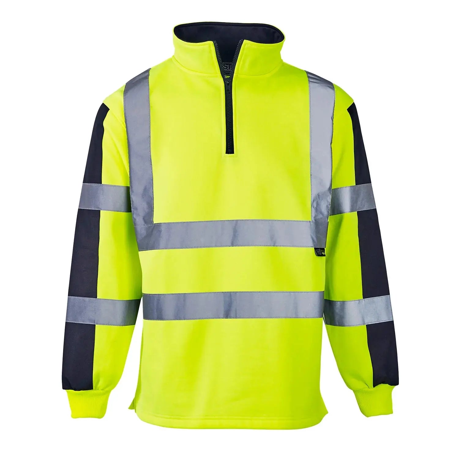 Supertouch - Hi Vis 2 Tone Orange Rugby Shirt - HVRS1Y |  Supertouch