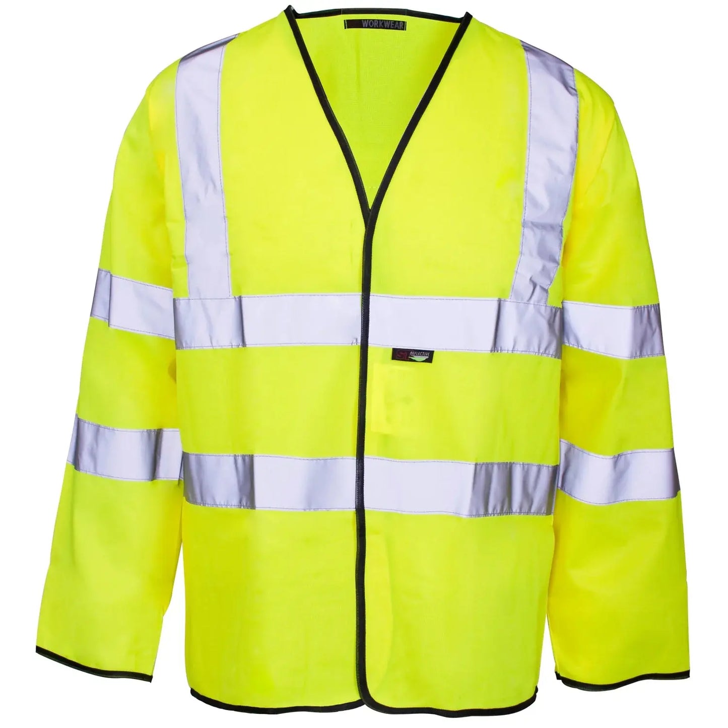 Supertouch - Hi Vis Long Sleeved Vest - Velcro - H84 |  Supertouch
