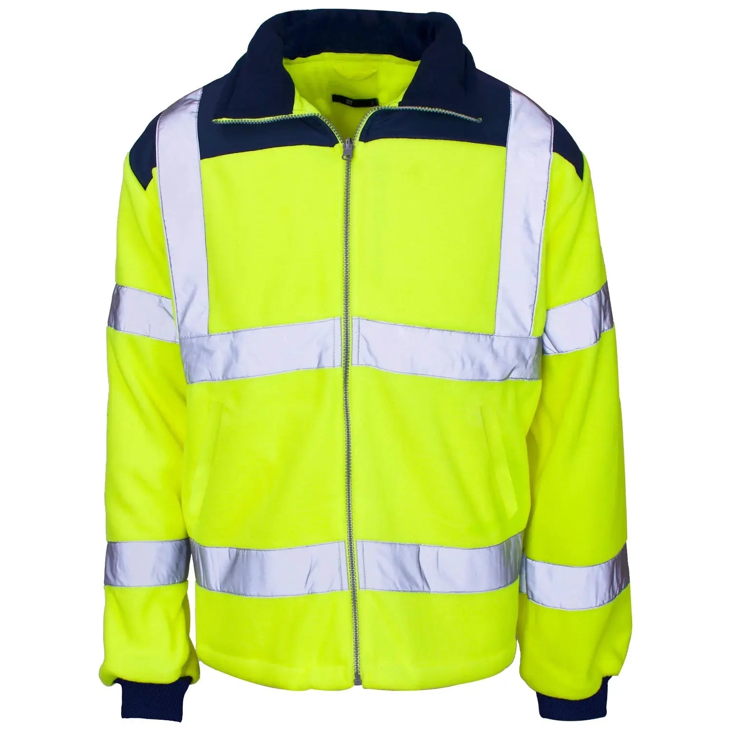 Supertouch - Hi Vis Fleece Jacket - Rain Patch - H45 |  Supertouch