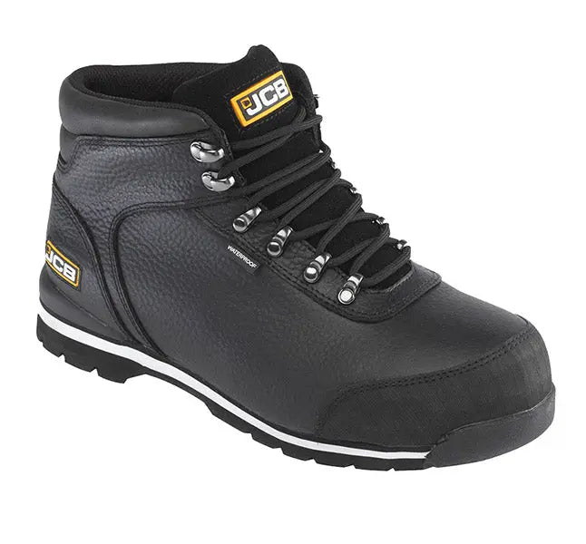 Jcb Workwear Hiker Safety Boot 3 Cx - Black 12 - Customisable Safety Boots