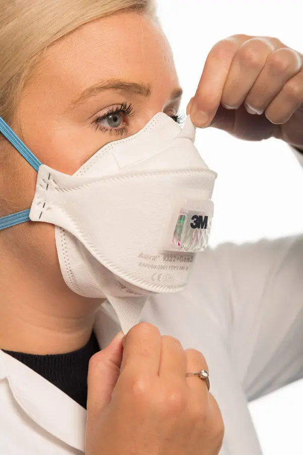 3m M Gen Aura Ffpv Mask 3 M9322 Plusgen3 - - Customisable Respiratory Protection