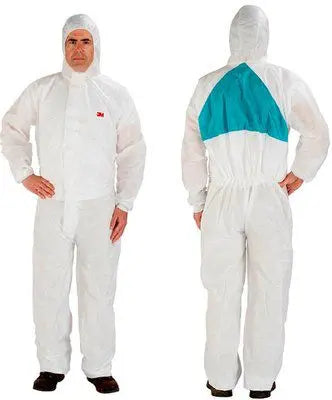 3m M Protective Disposable Coverall 4520 - White - Customisable Coveralls