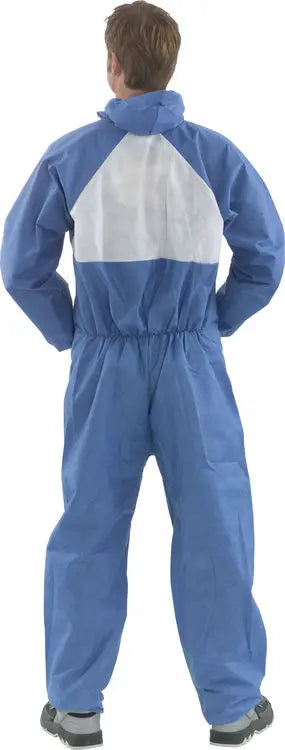 3m M Flame Spread Retardant Sr Disposable Coverall 4530 - Blue White - Customisable Coveralls
