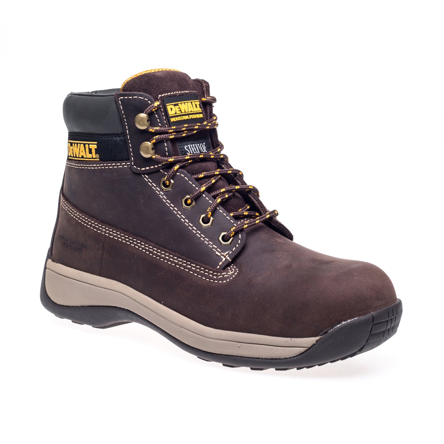 DeWalt Apprentice Nubuck Safety Hiker Brown - Brown - Customisable Footwear