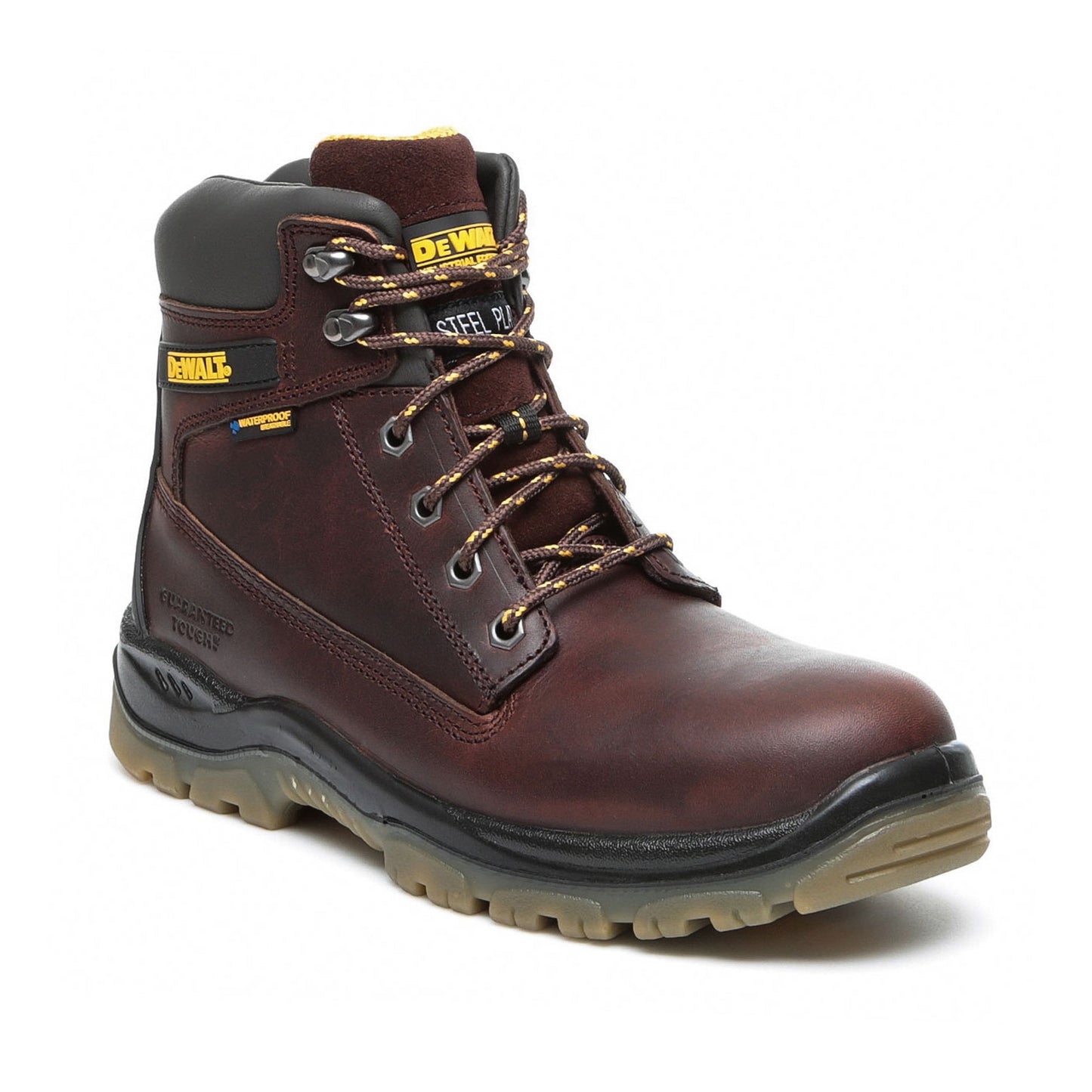 DeWalt Titanium Tan Tan 6'' Waterproof Safety Boot Brown - Black - Customisable General Safety Shoes