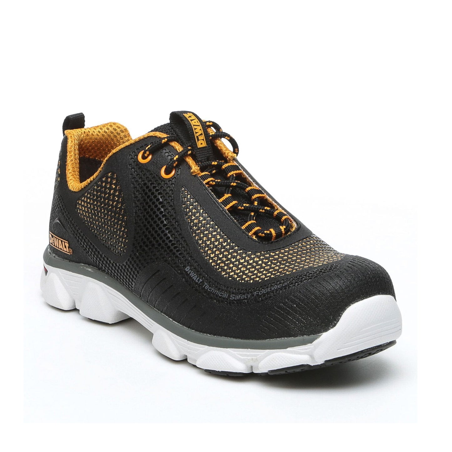 DeWalt Krypton PU Sports Safety Trainer Black - Black - Customisable Footwear