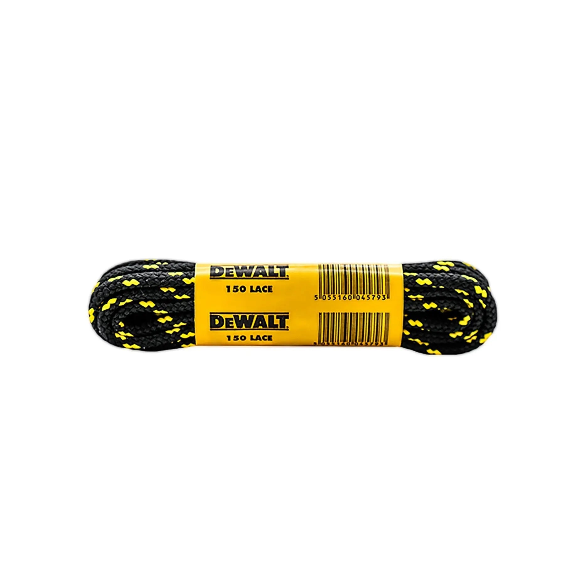 DeWalt DWF90006 Lace Bkyel Blister Pack Laces Black Yellow Black/Yellow - - Customisable Footwear Accessories