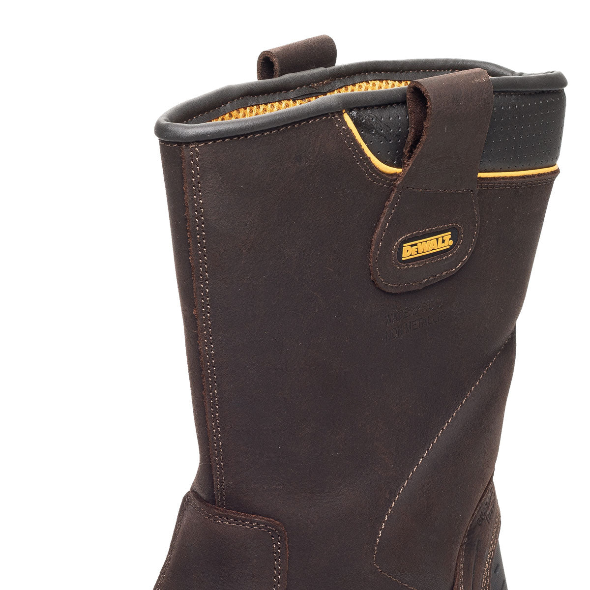 DeWalt Millington Non Metallic , lightweight, Waterproof Rigger Brown - - Customisable Footwear