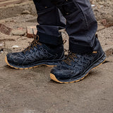 DeWalt Fargo Sports Safety Trainer Black - - Customisable Footwear