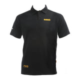 DeWalt Rutland /Grey PWS Polo Shirt Black - - Customisable Workwear