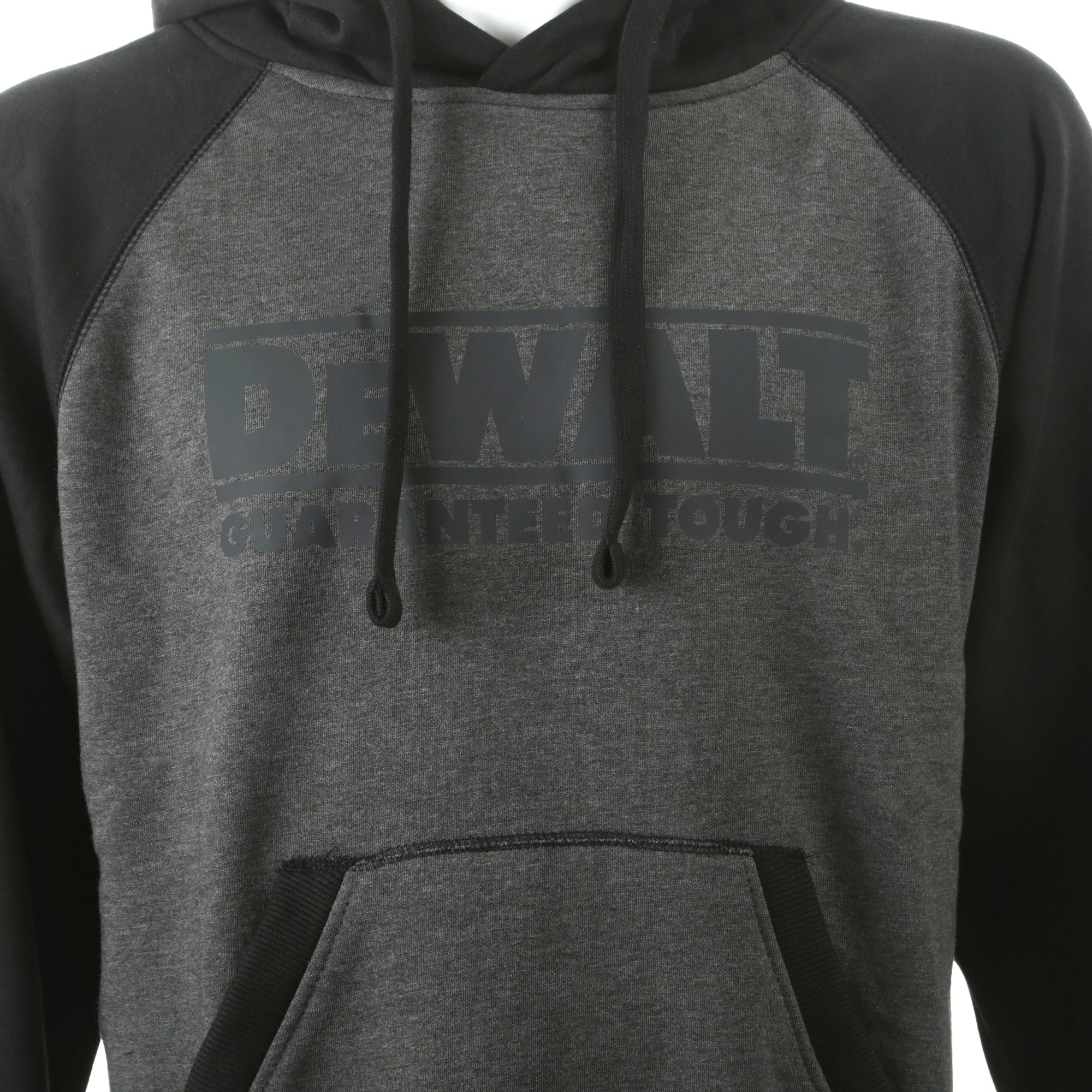 DeWalt Stratford Grey Marl/Black Hooded Sweatshirt Grey/Black - - Customisable General Safety Shoes