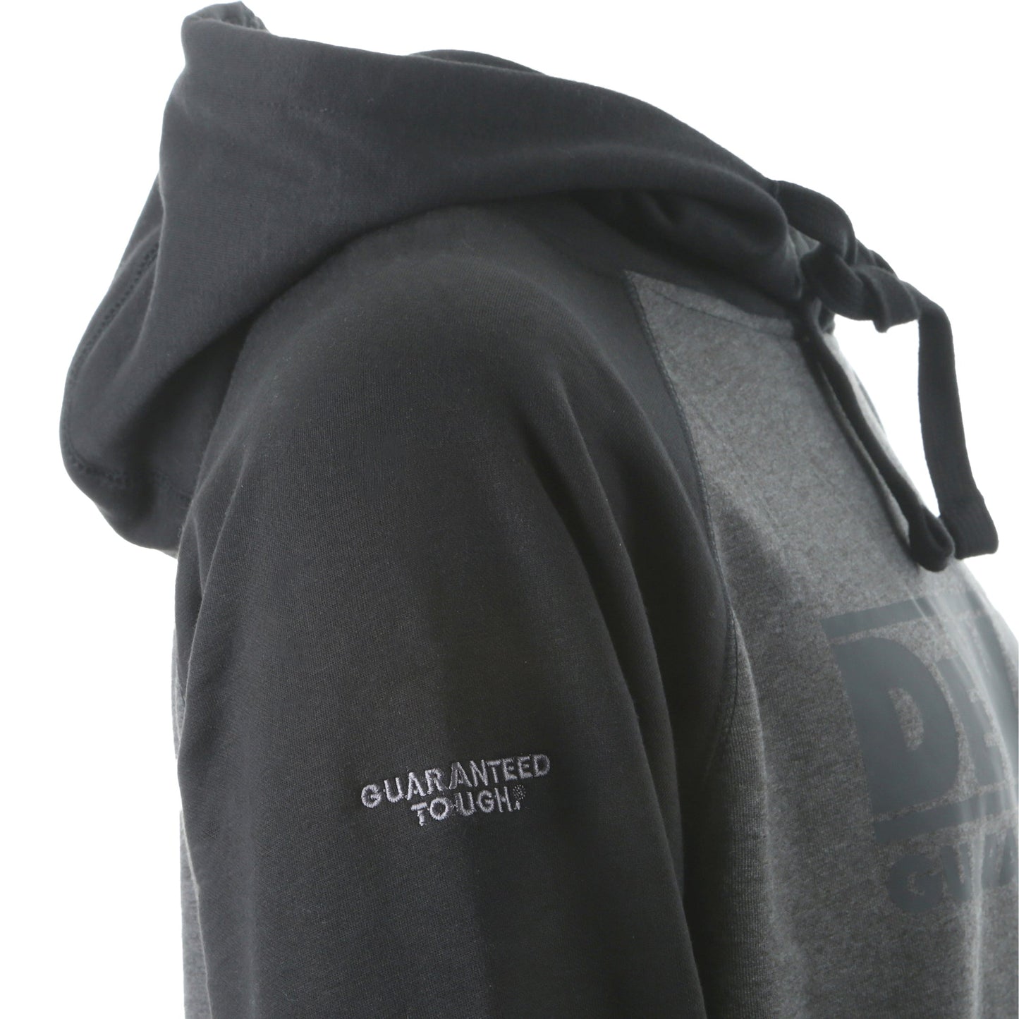 DeWalt Stratford Grey Marl/Black Hooded Sweatshirt Grey/Black - - Customisable General Safety Shoes