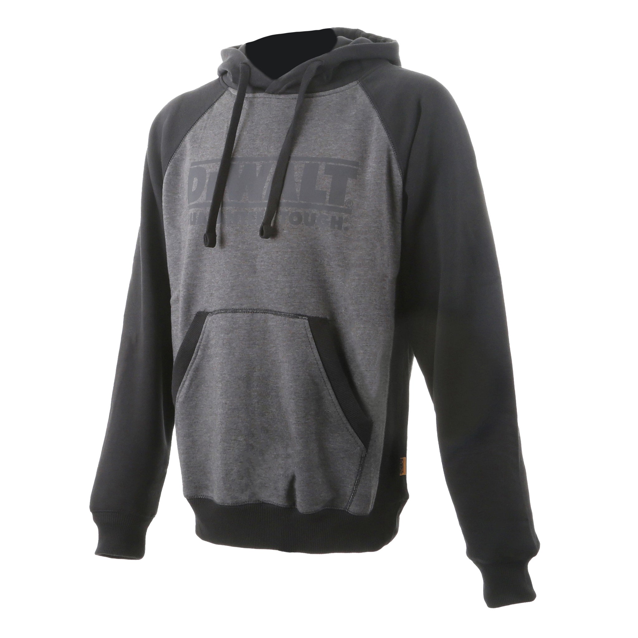 DeWalt Stratford Grey Marl/Black Hooded Sweatshirt Grey/Black - Black - Customisable General Safety Shoes