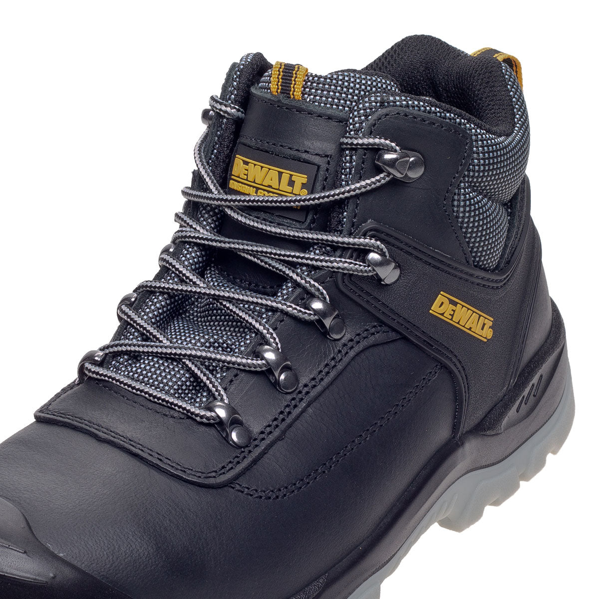 DeWalt Laser Safety Hiker Black - - Customisable Footwear