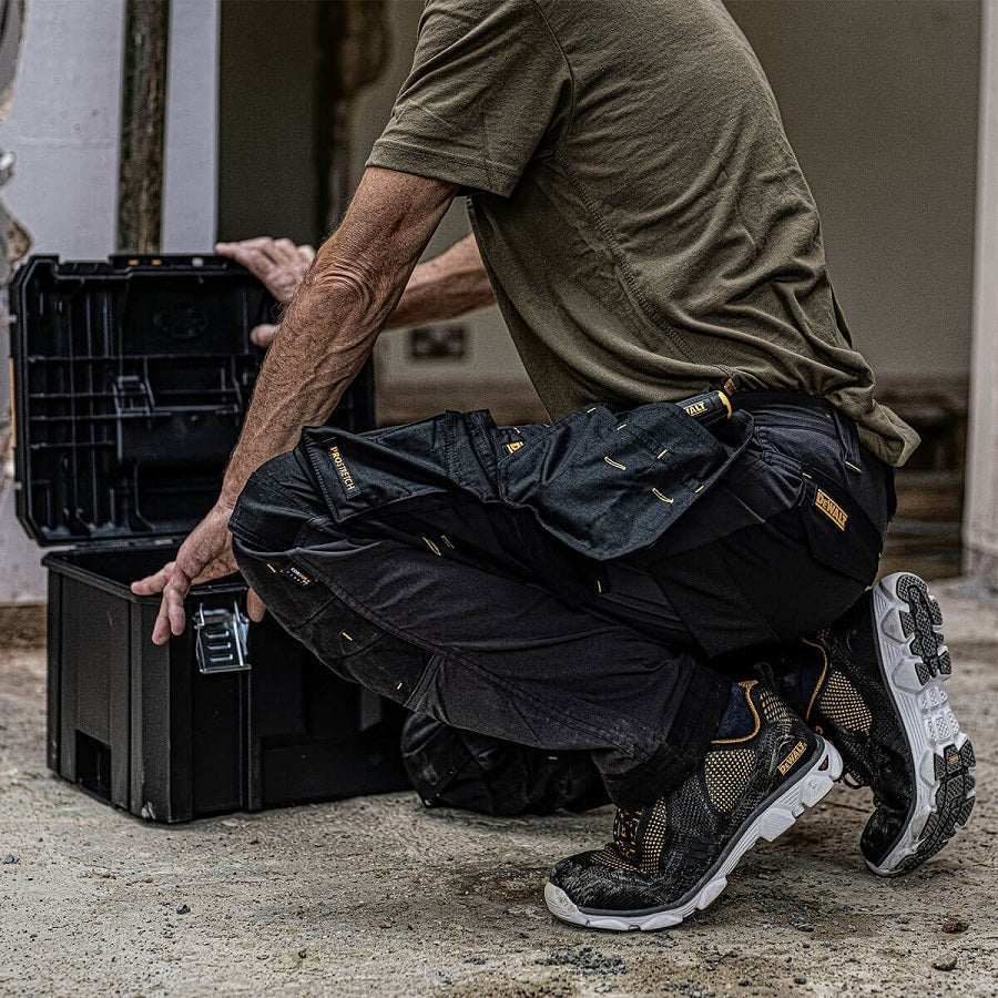 DeWalt Memphis Stretch Trouser Grey - - Customisable Workwear