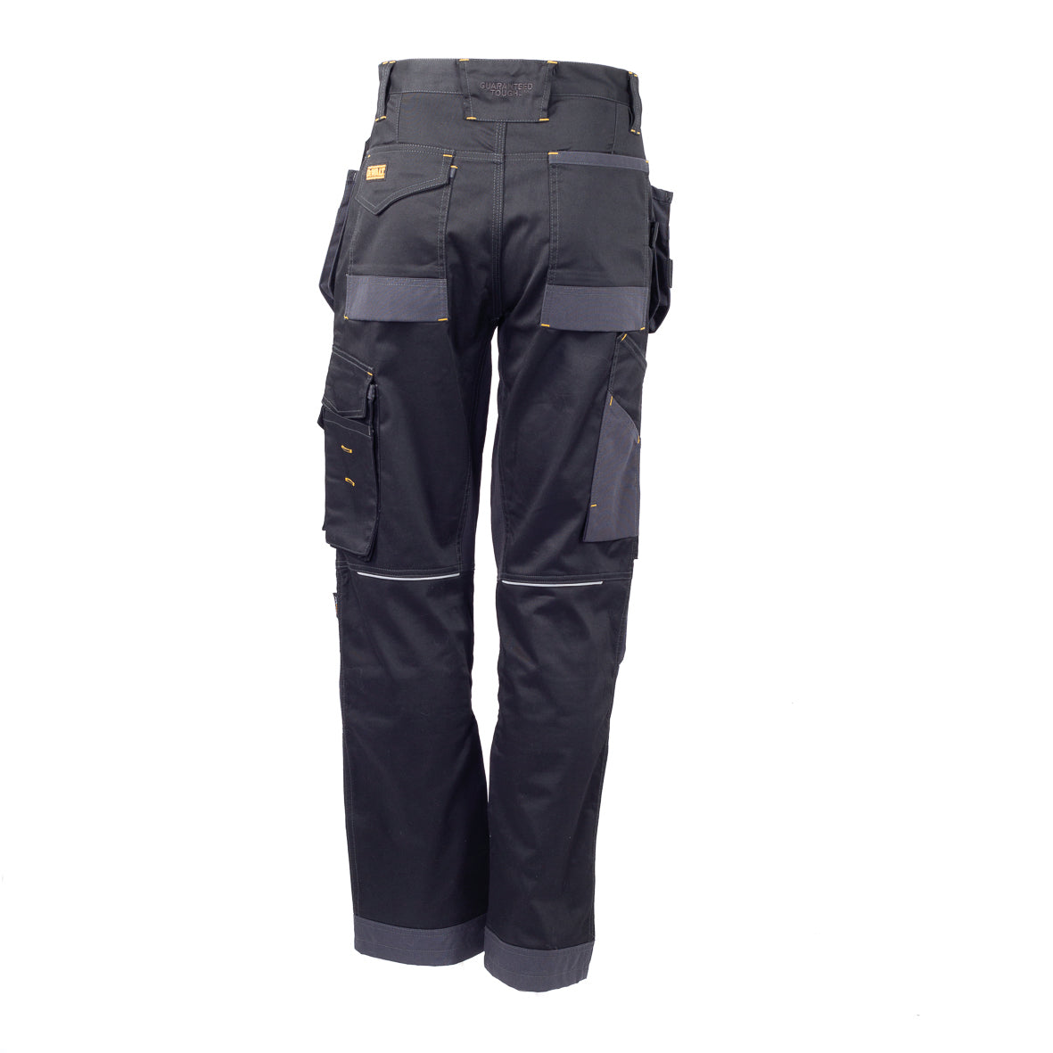 DeWalt Harrison Regular Fit Stretch Trouser Black/Grey - - Customisable Workwear