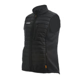 DeWalt Force Soft Padded lightweight Gilet Black - Black Size 3 (UK) - Customisable Bodywarmer