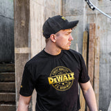 DeWalt Oakdale Baseball Cap Black - - Customisable Workwear