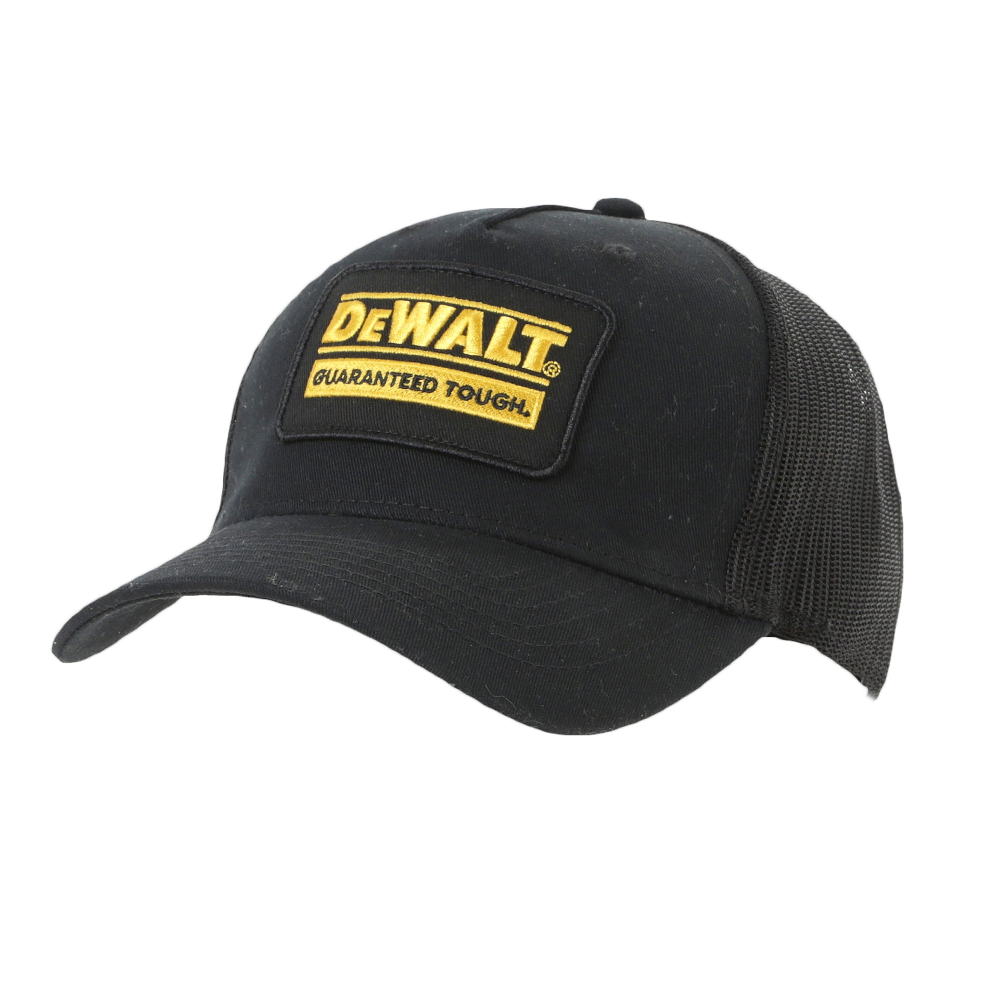 DeWalt Oakdale Baseball Cap Black - Black One size - Customisable Workwear