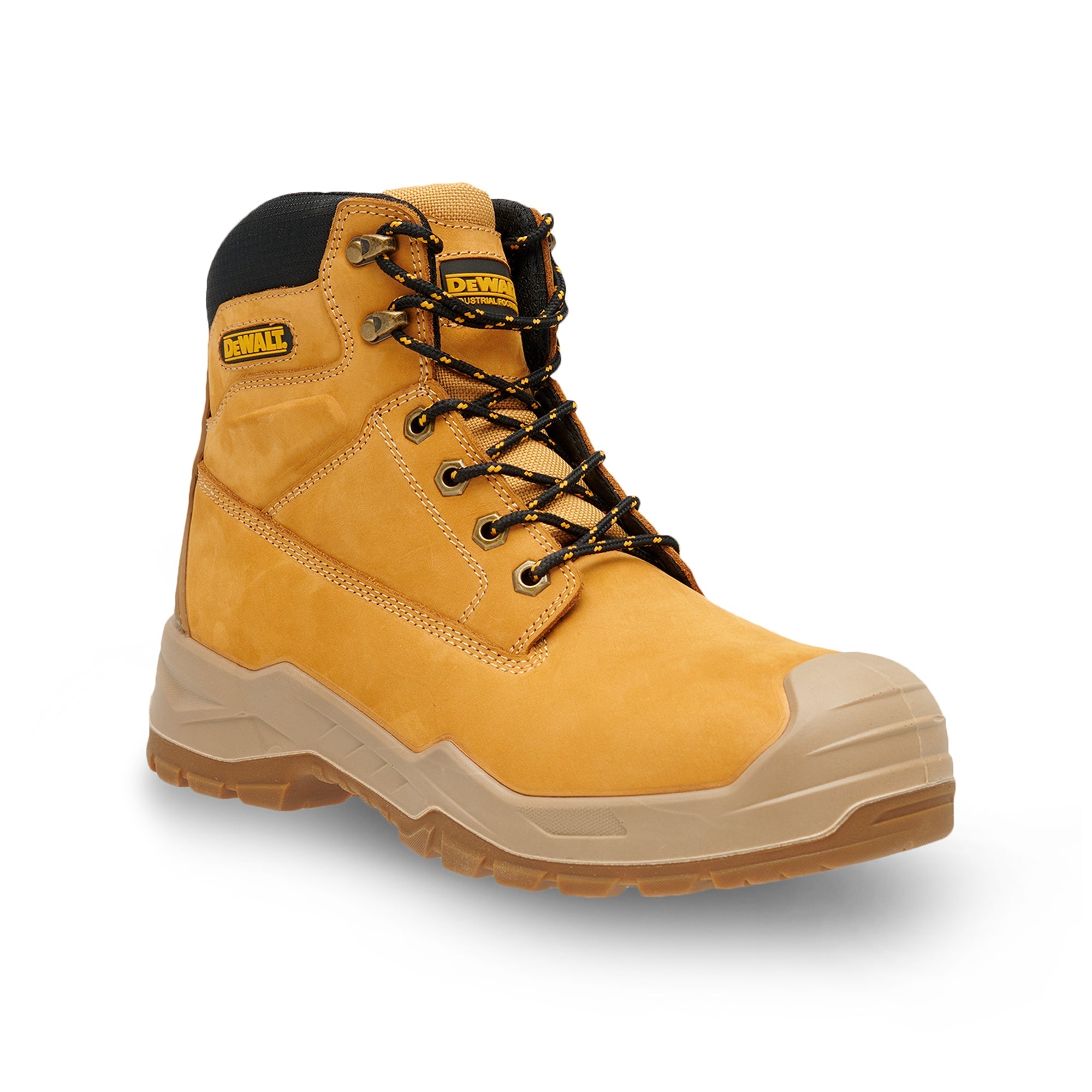 DeWalt Jamestown Side Zip Safety Boot Wheat - Wheat - Customisable Footwear