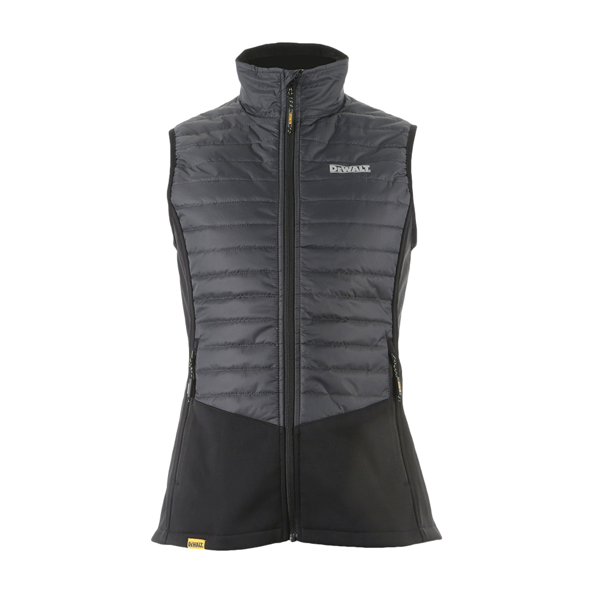 DeWalt Florence Ladies Gilet Grey/Black - Grey Black - Customisable Bodywarmer