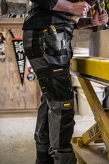 DeWalt Roseville Ladies Trouser Slim Fit Grey/Black - - Customisable Workwear