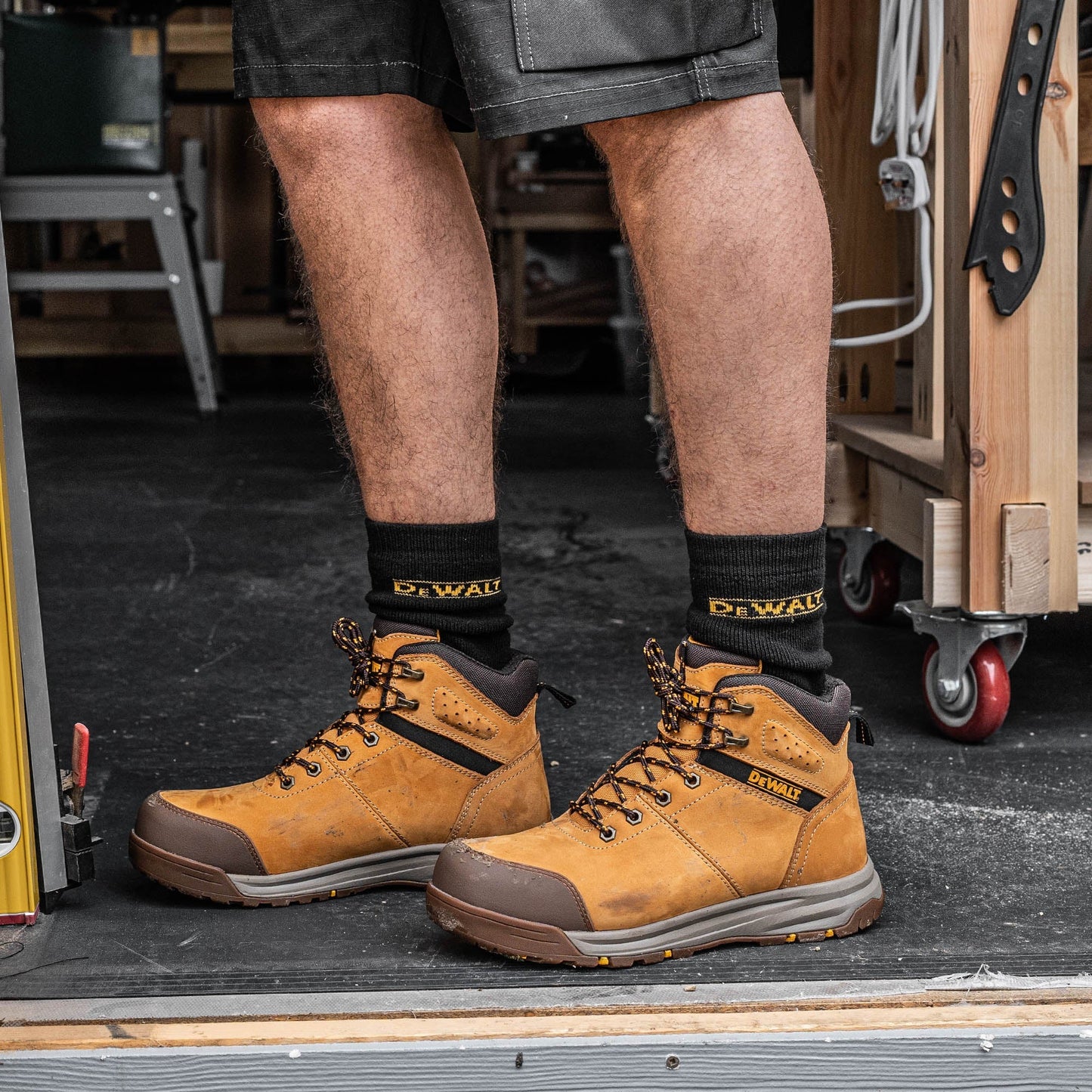 DeWalt Summit S3 Safety Boot Wheat - - Customisable Footwear