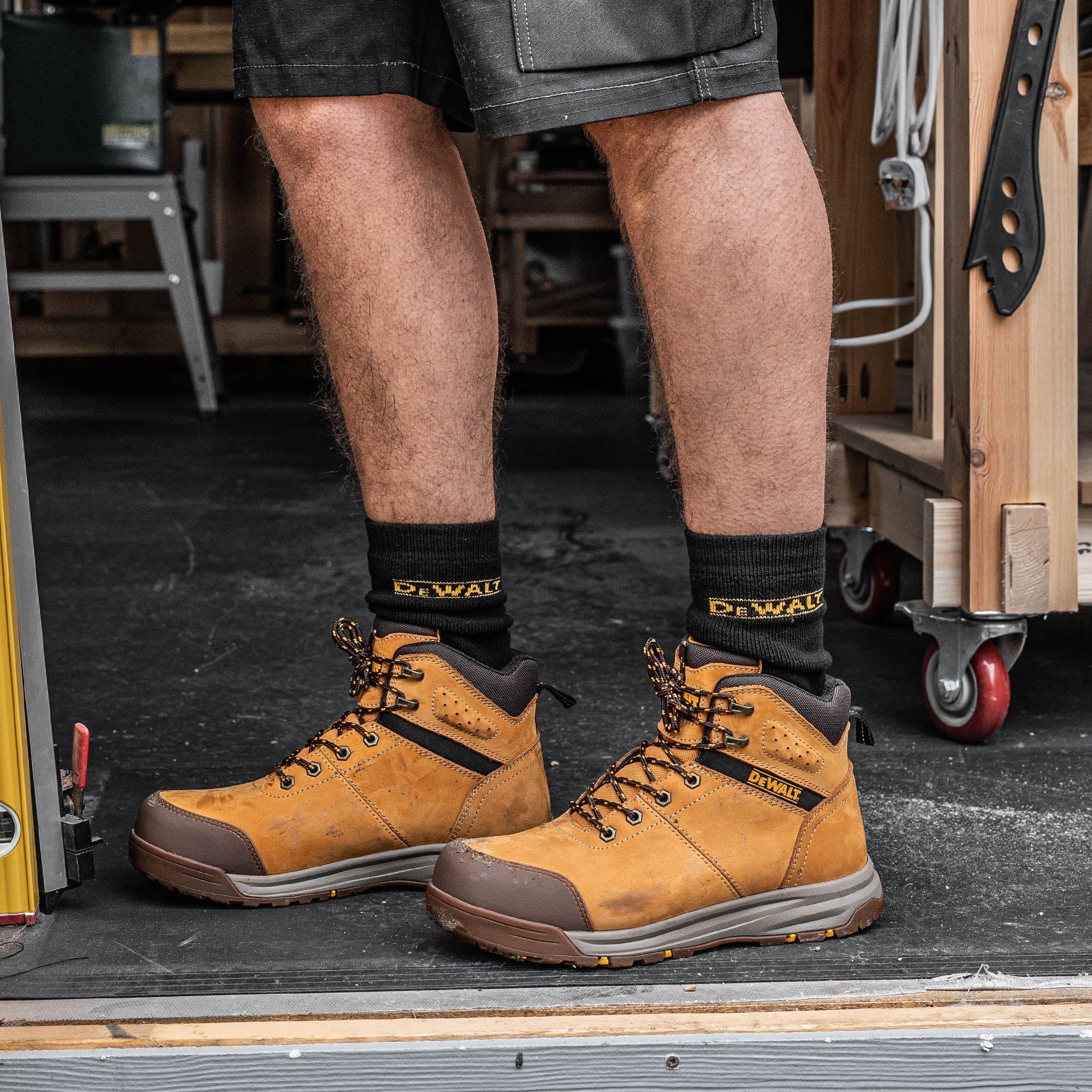 DeWalt Summit S3 Safety Boot Wheat - - Customisable Footwear