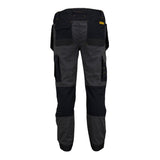 DeWalt Albany Slim Fit Trouser Grey/Black - - Customisable Workwear