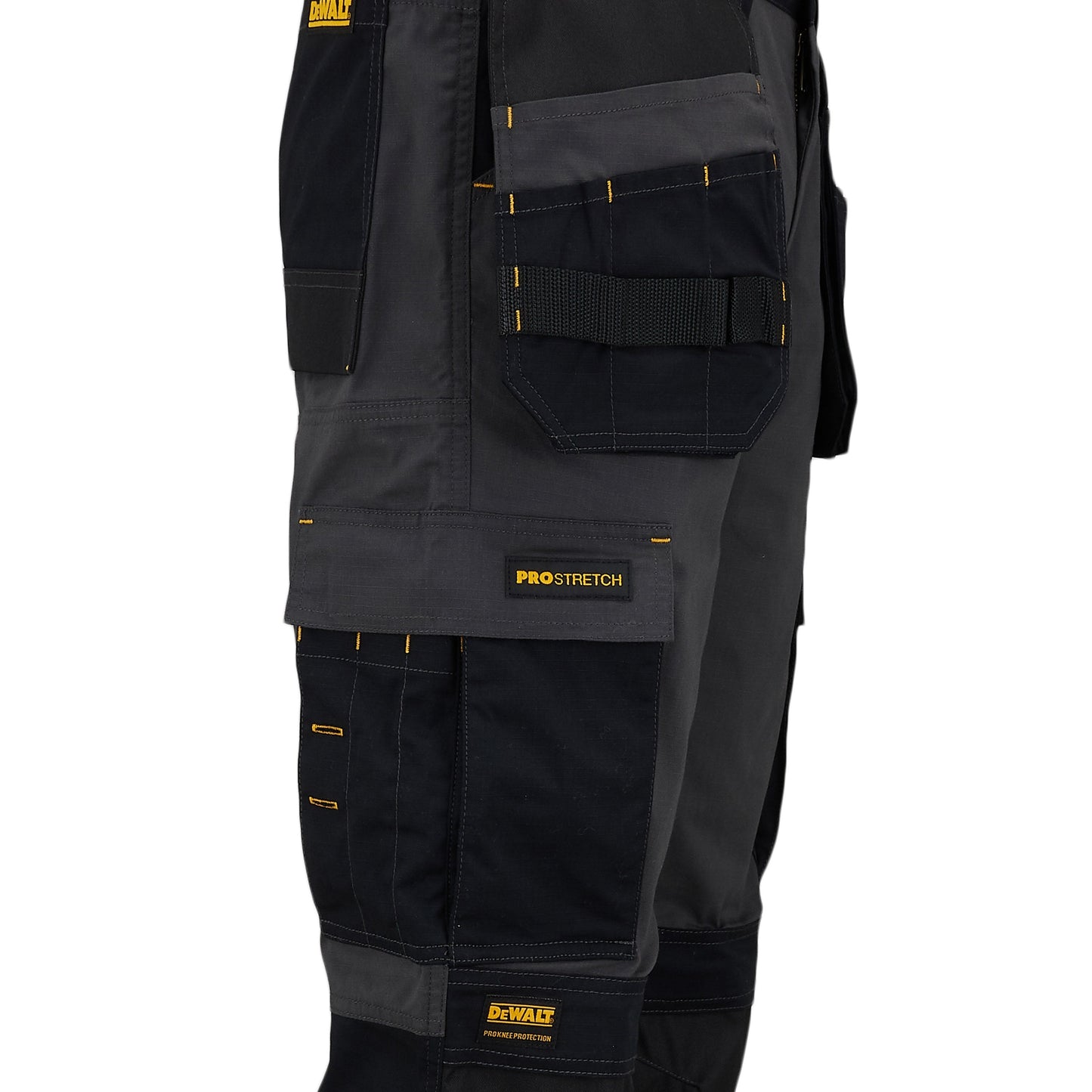 DeWalt Albany Slim Fit Trouser Grey/Black - - Customisable Workwear